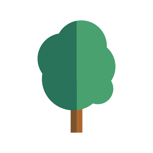 Elliptical Tree Icon