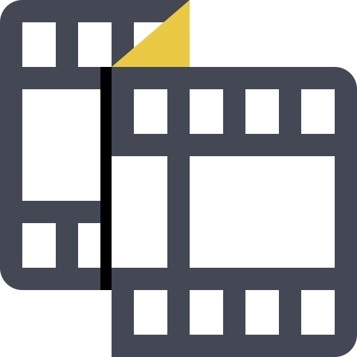 Filmstrip Vector Icon Transparent Png Clipart Free Download