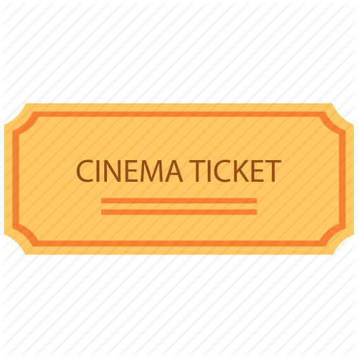 Cinema, Movie, Ticket Icon
