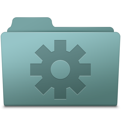 Setting Folder Willow Icon Smooth Leopard Iconset Mcdo Design