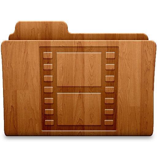 Movies, Folder Icon Free Of Wood Folders Icons