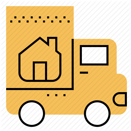 Home, Moving, Service, Truck Icon