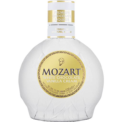 Mozart White Chocolate Vanilla Cream Liqueur