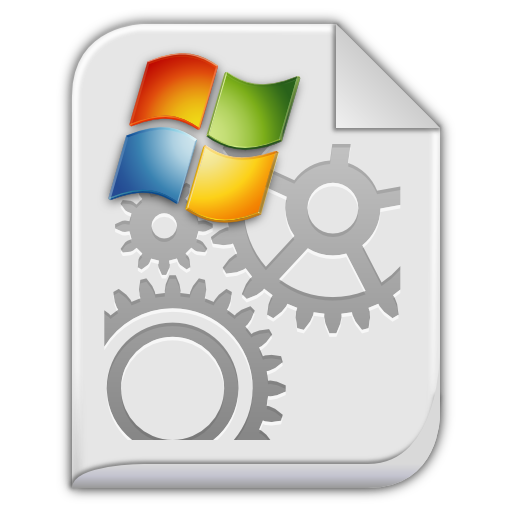 App X Ms Dos Executable Icon Leaf Mimes Iconset Untergunter