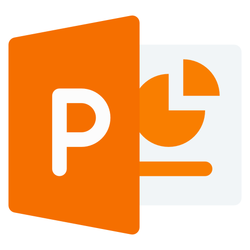 Microsoft, Ms, Powerpoint Icon