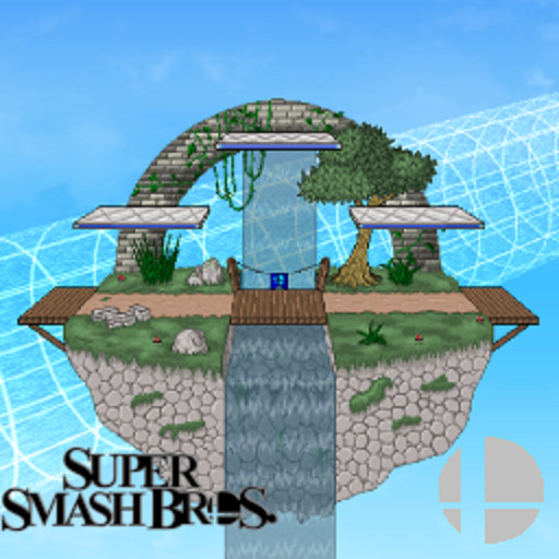 Stage Select Game Logos And Series Icons Super Smash Bros