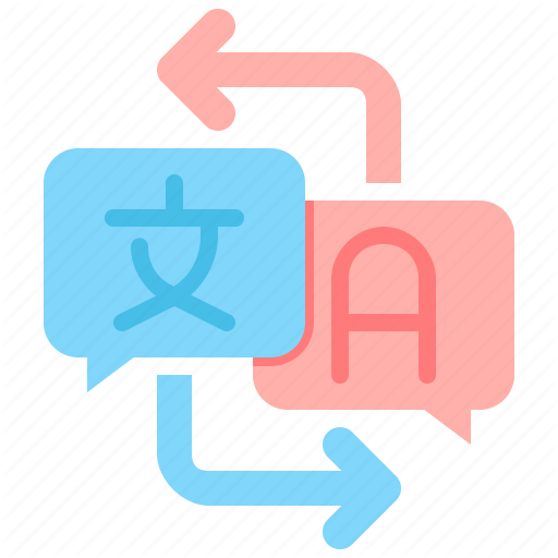 Bilingual, Bilingual Service, Language, Multilingual, Translation Icon