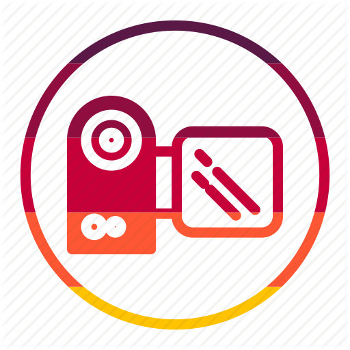 Camera, Tecknology Multimedia Icon
