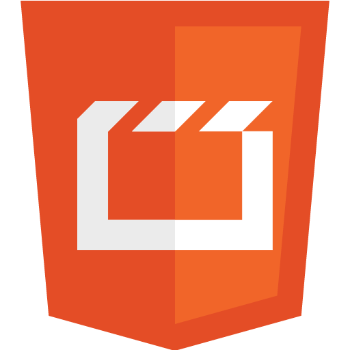 Html, Logos, Multimedia Icon