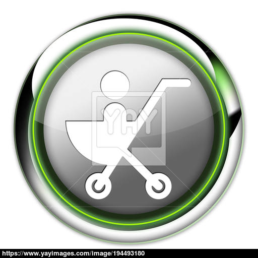 Icon, Button, Pictogram Stroller Image