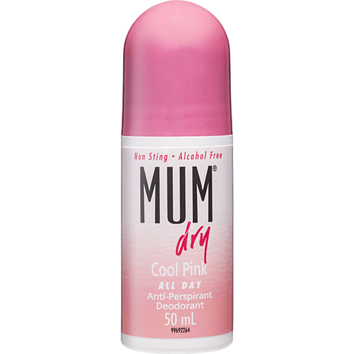 Mum Anti Perspirant Deodorant Dry Cool Pink All Day