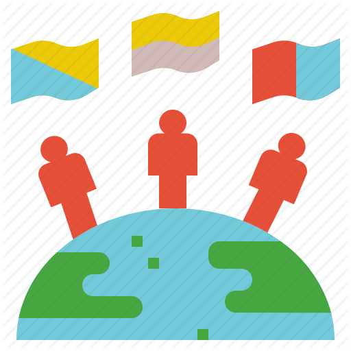 Citizen, Federal, Municipal, National, State, Worldwide Icon