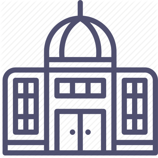 Administration, Building, Government, Museum Icon