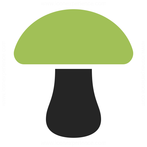 Mushroom Icon Iconexperience