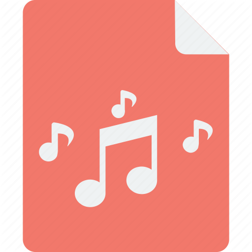 Audio File, Music Album, Music File, Song, Sound Track Icon