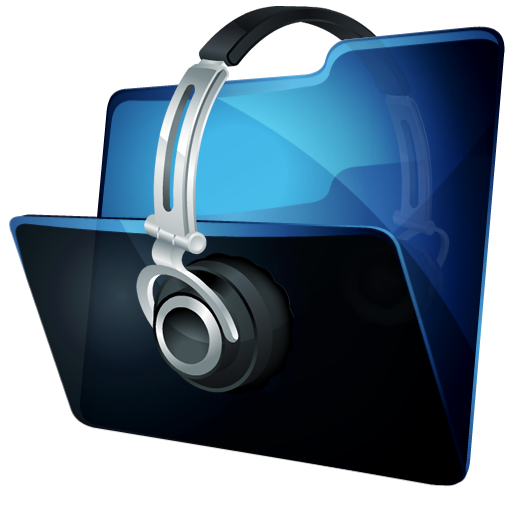 Folder Music Icon Hydropro Iconset Media Design