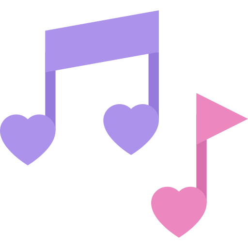 Romantic Music Musical Note Png Icon