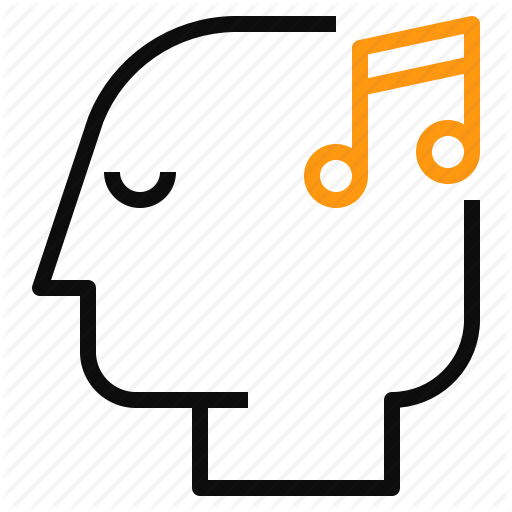 Creative, Head, Idea, Mind, Music Icon