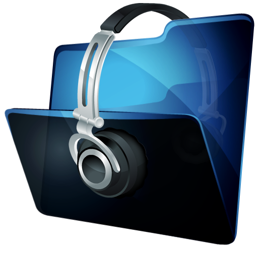 Foldermusic Icons, Free Foldermusic Icon Download