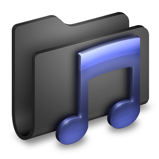 Folder, Music Icon