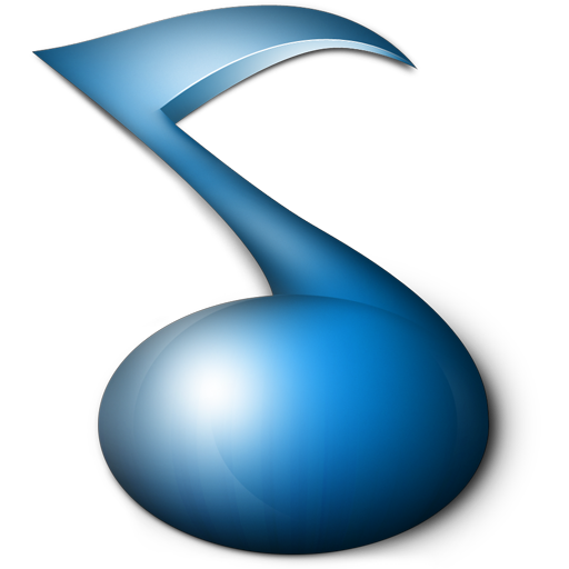 Blue Music Icon