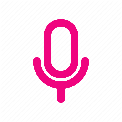 Expanded, Iconeset, Magenta Collor, Microfon, Music Icon