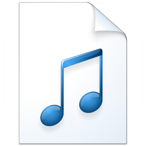 Iconexperience V Collection Document Music Icon
