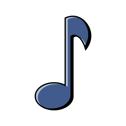 Music, Note, Play, Melody, Blue Icon Free Of Music Player Controls