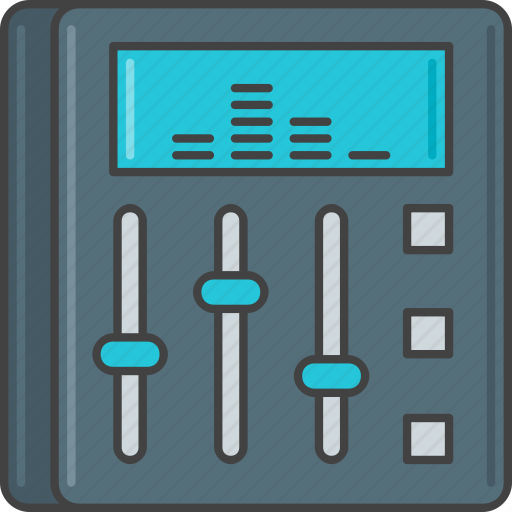 Audio, Equalizer, Mixing, Music, Song, Sound, Soundtrack Icon