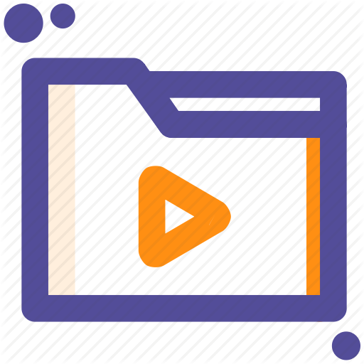 , Folder, Media, Multimedia, Music, Video Icon