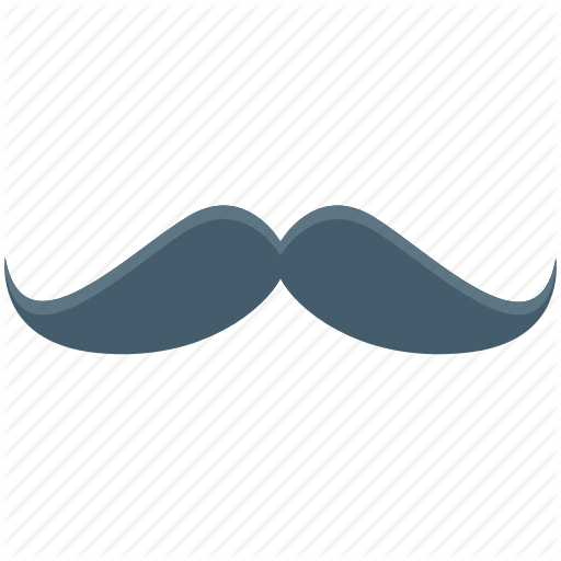Hipster, Moustache, Mustache, Mustachio, Whisker Icon