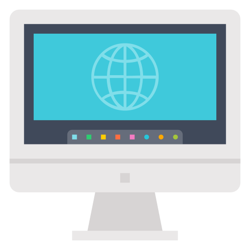 Internet, Monitor, Browser, Desktop, Computer Icon Free Of Internet