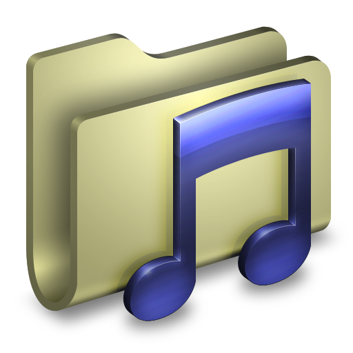 Music, Folder Icon Free Of Alumin Folders Icons