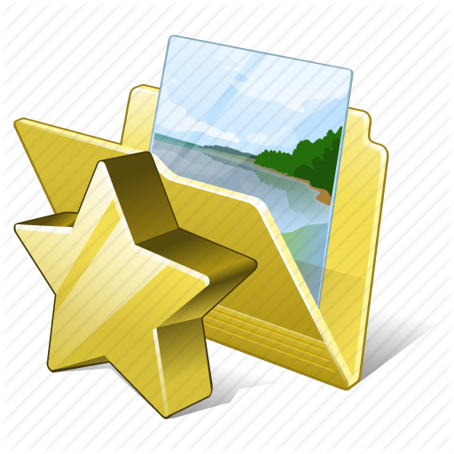 Favorite, Folder, Gallery, Images, Media, My, Pictures Icon