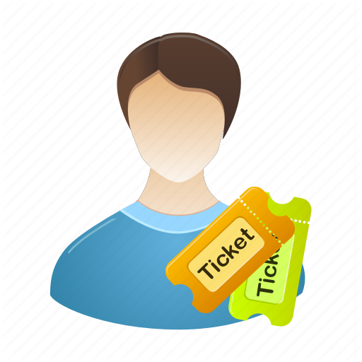 Film, Male, Man, Movie, My, Profile, Tickets Icon