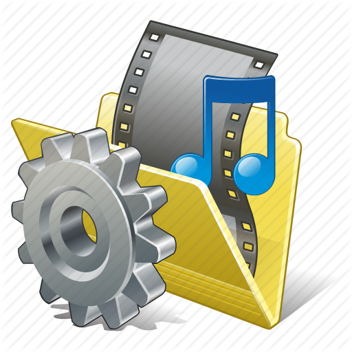 Film, Folder, Media, Movie, My, Settings, Video Icon