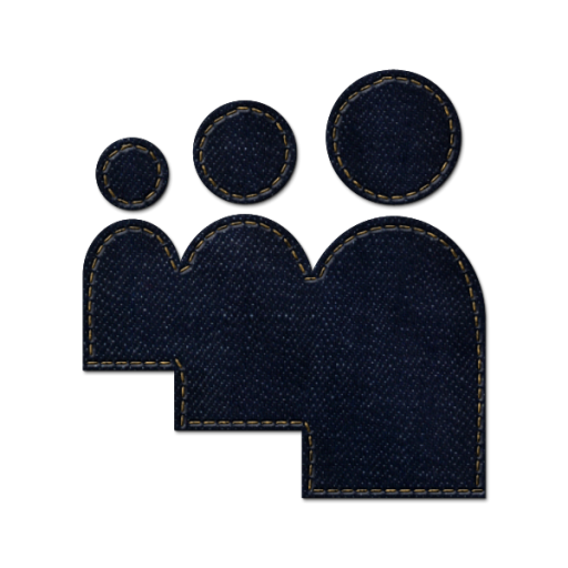 Myspace Icon Blue Jeans Social Media Iconset