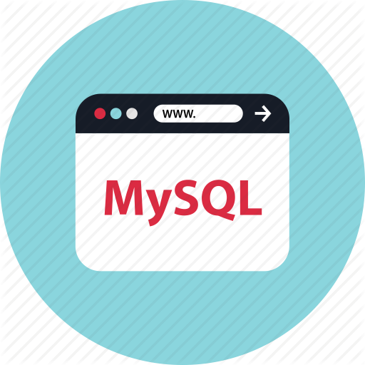 Browser, Mini, Mysql Icon