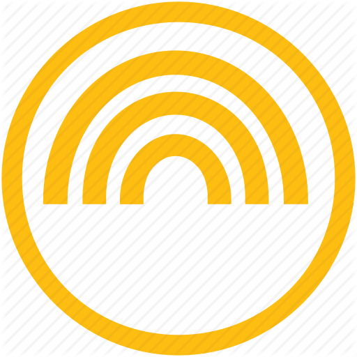 Goddess, Greek Mythology, Iris, Nature, Rainbow, Sky, Yellow Icon