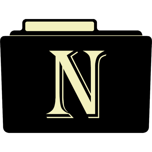 N Icon Alphabet Folder Iconset Aaron Sinuhe