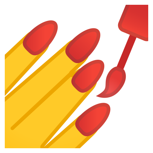 Nail Polish Icon Noto Emoji People Bodyparts Iconset Google