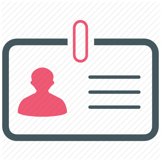 Card, Id, Name Tag Icon