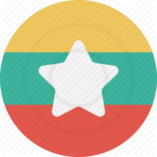 Country, Flag, Geography, Myanmar, National, Nationality Icon