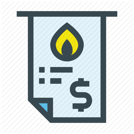 Bill, Gas, Invoice, Natural, Town, Voucher Icon
