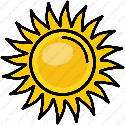 Download Sunshine,heat,sun,light,nature Icon Inventicons