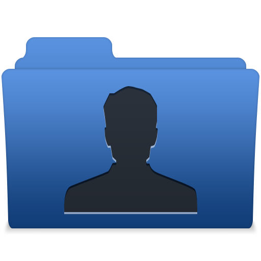 Smooth Navy Blue User Icon Free Search Download As Png