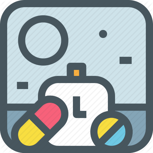 Health, Hospital, Medical, Medicine, Pill, Schedule, Time Icon