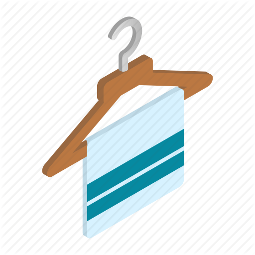 Cloth, Hanger, Isometric, Neat, Object, Scarf, Stylish Icon