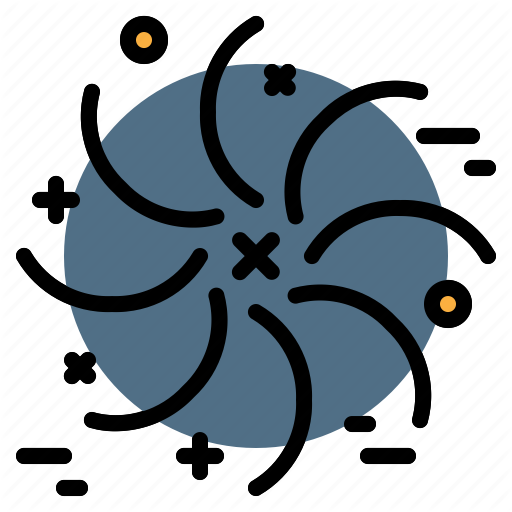 Nebula, Solar, Space, System, Universe Icon