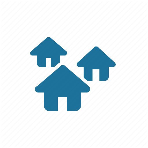 House, Neighborhood, Suburb Icon